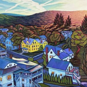 Last Light Over Town